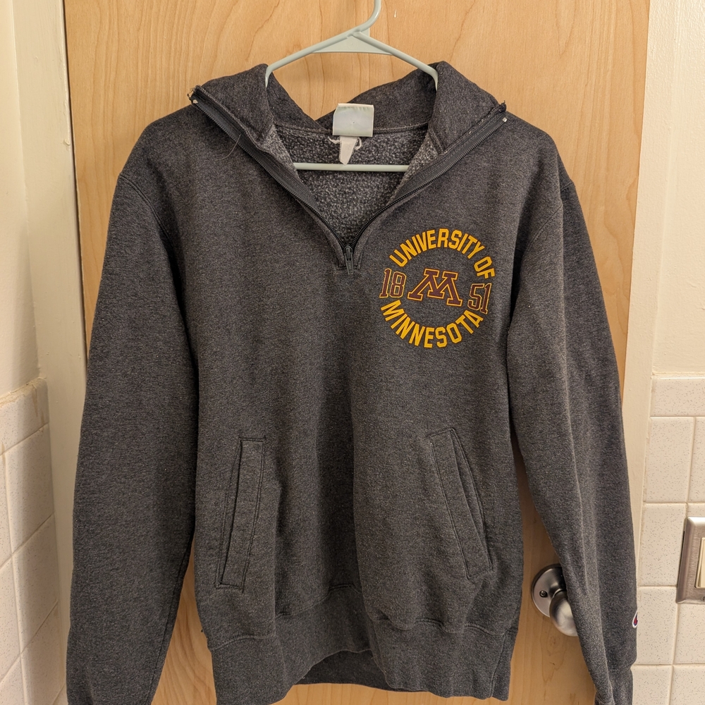 University Of Minnesota Zip Up Sweatshirt